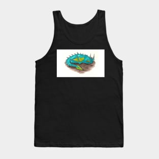 Earth Dragon Resting Tank Top